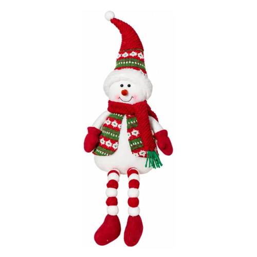 Plush Holiday Snowman Shelf Sitter | The Christmas Loft