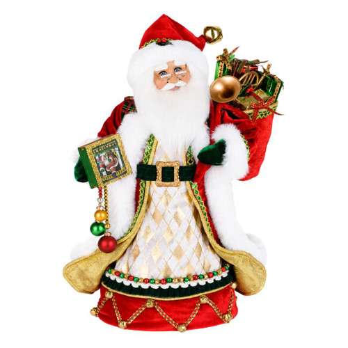 Karen Didion Originals Yuletide Storyteller Santa Figurine