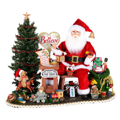 Karen Didion Believe in the Magic of Christmas Santa Limited Edition Figurine