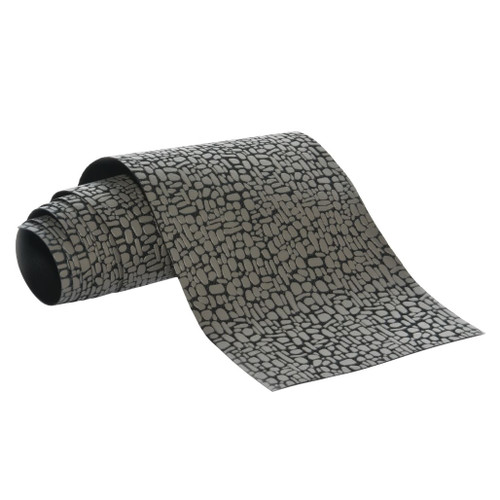 Flexible Department 56 cobblestone street roll with realistic stone pattern.
Fabric mache village roadway measuring 4 feet long and 4.75 inches wide.
Trim-to-fit cobblestone street accessory for Christmas village displays.