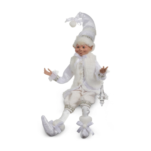 Northern Lights Jewel-Holding Posable Elf