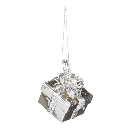Silver Gift Ornament | The Christmas Loft