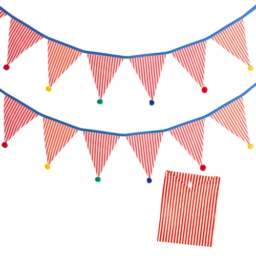 Spectacular Holiday Pennant Garland | The Christmas Loft