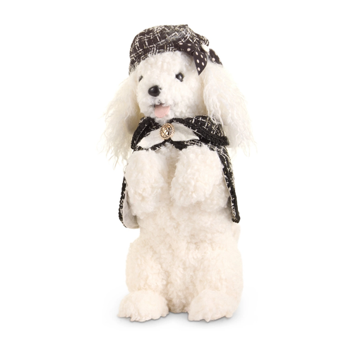 Sitting Mini Poodle