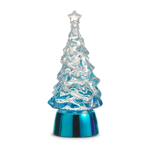Blue Lighted Glitter Water Tree | The Christmas Loft