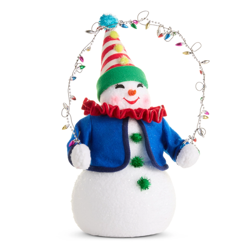 Taylor Beach Holiday Jester Snowman | The Christmas Loft