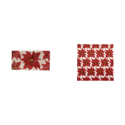 Poinsettia Paper Napkins - Pack of 20