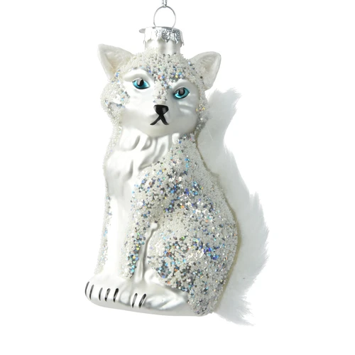 White Fox Ornament