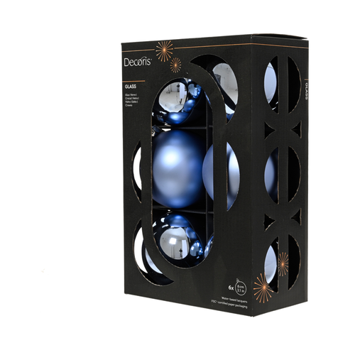 Blue Dawn Ball Ornaments