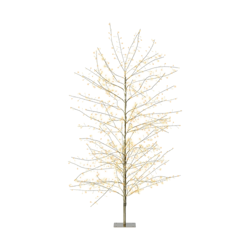 Gold Micro LED Tree with Warm White Lights