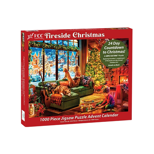 Fireside Christmas Jigsaw Puzzle Advent Calendar