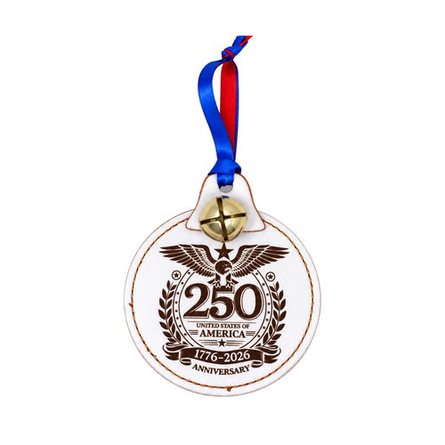 America's 250th Anniversary Eagle Bell Ornament