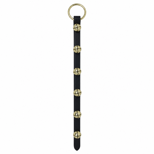 Six Sleigh Bell Strap with Large Ring