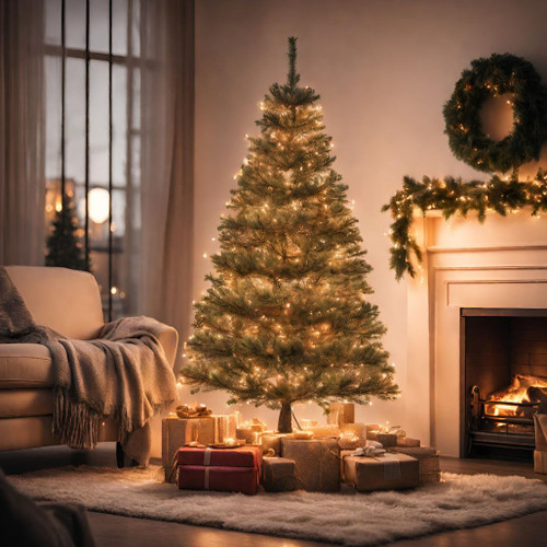 Lumineo 1000 LED Warm White Compact Lights Transparent Wire The