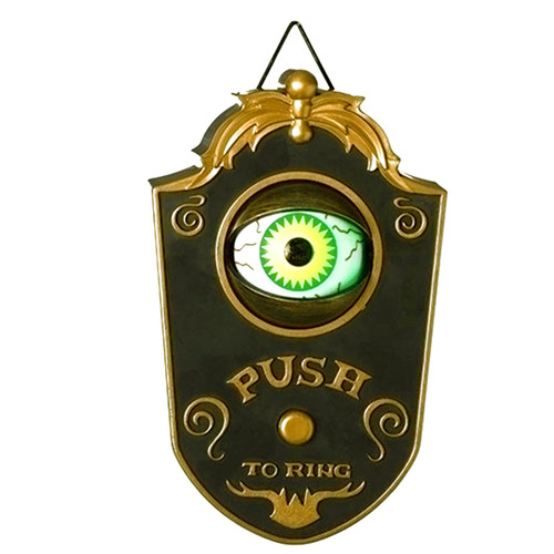 Animated Halloween Eyeball Doorbell