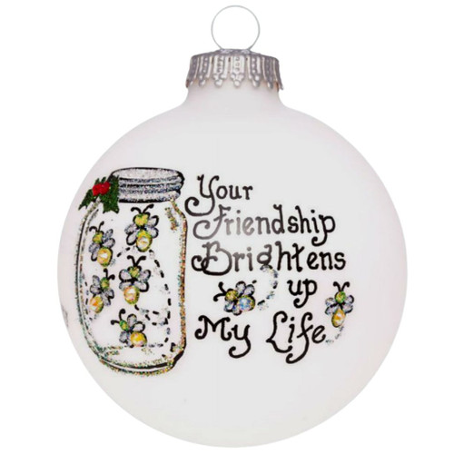 Heart Gifts by Teresa - Friendship Brightens Life Ornament