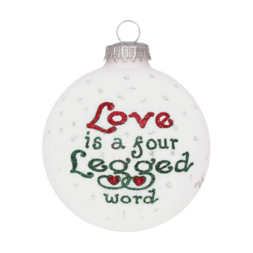 Heart Gifts by Teresa - Dog Love Ornament