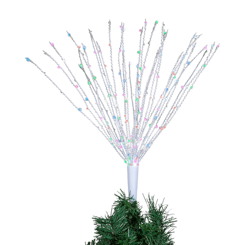 Starburst Multicolor LED Light Tree Topper