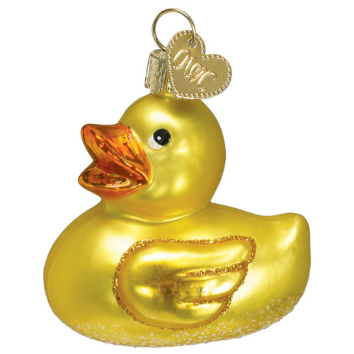 Old World Christmas - Rubber Duck Ornament