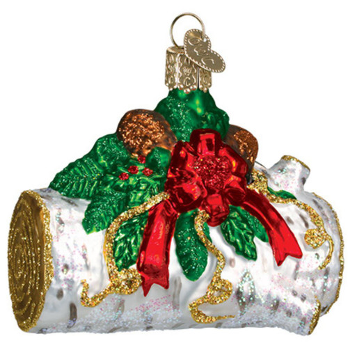 Old World Christmas - Yule Log Ornament