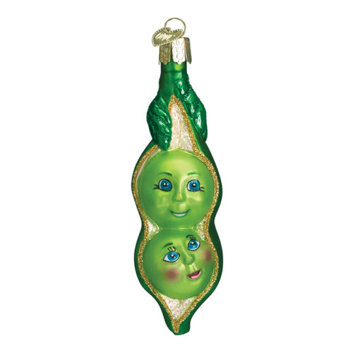 Old World Christmas Two Peas in a Pod Ornament