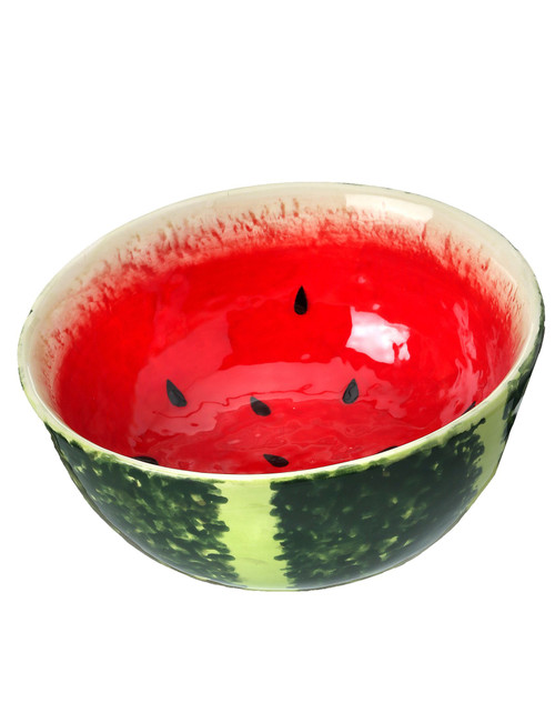 Dolomite Watermelon Bowl 6" D
