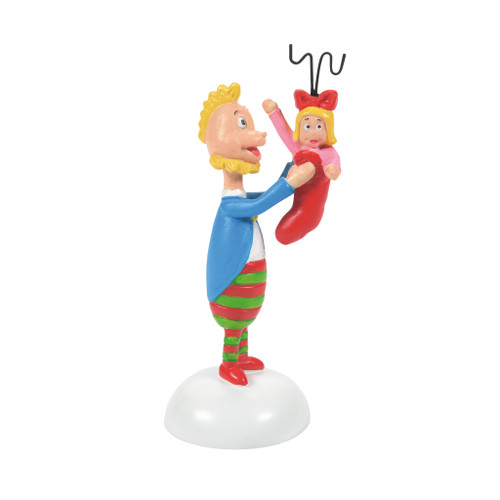 Department 56 - Dr. Seuss The Grinch Village Accessories a Who's Perfect Stocking Stuffer
