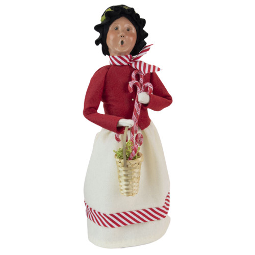 Byers' Choice  Woman With Candy Canes Caroler