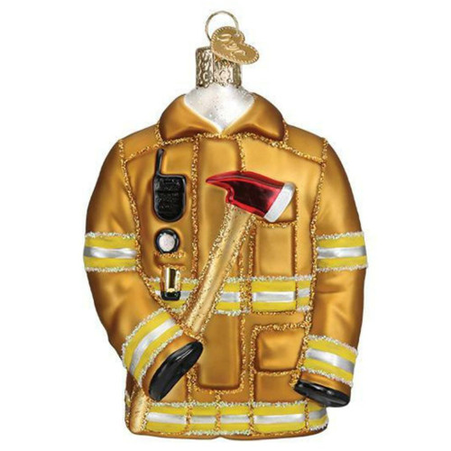 Old World Christmas - Firefighter Jacket Ornament