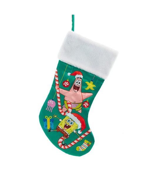 Spongebob Squarepants Christmas List Stocking