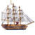 Brown Schooner Ornament