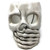Say No Evil Smoking LED Ceramic Skull