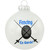 Personalized Fencing En Garde Glass Ornament
