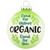 Organic Good For Nature Good For You Glass Ornament
