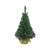 30" Artificial Mini Christmas Tree In A Jute Bag
