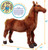 Thorsten The Thoroughbred Horse - 3 Foot Big Stuffed Animal Plush Pony - by Tiger Tale Toys