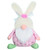 Easter Pink Bunny Gnome Stuffed Figurine Spring Home Decor