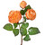 Artificial Rose Stem Peach