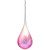 7" Glass Teardrop Ornament
