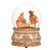 Fontanini - 5.5" Gold Trim Musical Nativity Glitterdome
