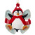 Red Penguin Angel Ornament
