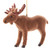 Light Brown Moose Ornament
