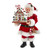 Fabriché™ Santa With Light-Up Gingerbread House
