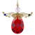 Red Jeweled Angel Ornament
