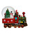 120MM Musical Santa Driving Train Water Globe
