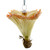 Cody Foster & Co - Yellow High Grove Mushroom Blown Glass Ornament
