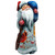 Wooden Cardinals Santa