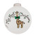 Heart Gifts By Teresa - My First Christmas Green Giraffe Ornament