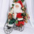 Karen Didion Collectible Santa on Bike Holiday Figurine