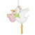 Stork w/Baby Girl Ornament
